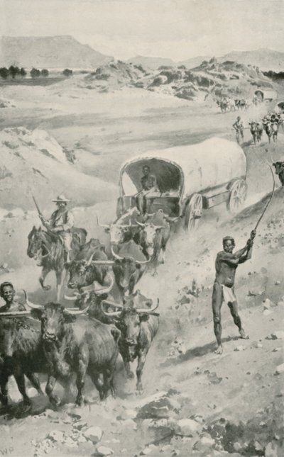 The Great Boer Trek to Natal in 1835-36 by Walter Stanley Paget